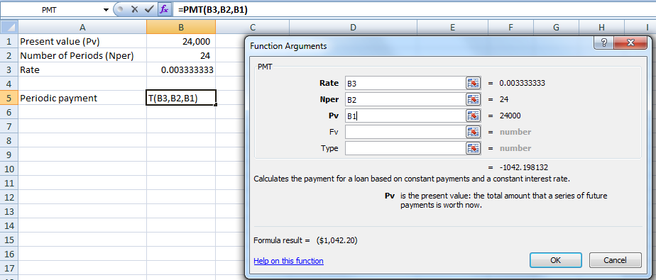 Calculating a Payment function & Amortization Schedule CPA Self Study ...