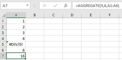 AGGREGATE SYNTAX